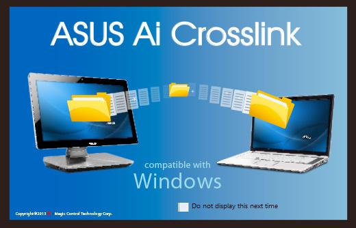 4. Op het andere Windows -apparaat wordt een pop-upvenster weergegeven dat de Ai Crosslink-installatie-cd aanduidt. Klik op Run AACLoader.