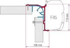 ADAPTERS VOOR F45 S F45 L KIT F45 BAILEY MK 1