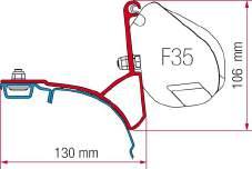 ADAPTERS VOOR F35 PRO KIT F35 PRO VW T5 VW T6 Multivan - Transporter*. 2 beugels 12 cm. F98655-747 74,30 KIT F65 F35 PRO VW T5 VW T6 Multivan - Transporter. 2 beugels 21,5 cm.