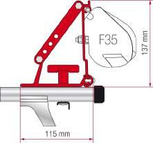 F98655-682 82,10 KIT F35 CLASS V MARCO POLO NA 2014 1 beugel 12 cm 1 beugel 13 cm F986655Z022 225,00 KIT F35 PRO RENAULT