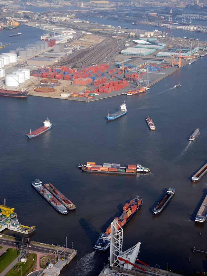 HAVEN VAN ANTWERPEN, UW PARTNER VOOR SLIMME, STERKE EN EFFICIËNTE BINNENVAART De haven van Antwerpen zorgt er met de import en export van meer dan 190 miljoen ton goederen voor dat Europa zich als