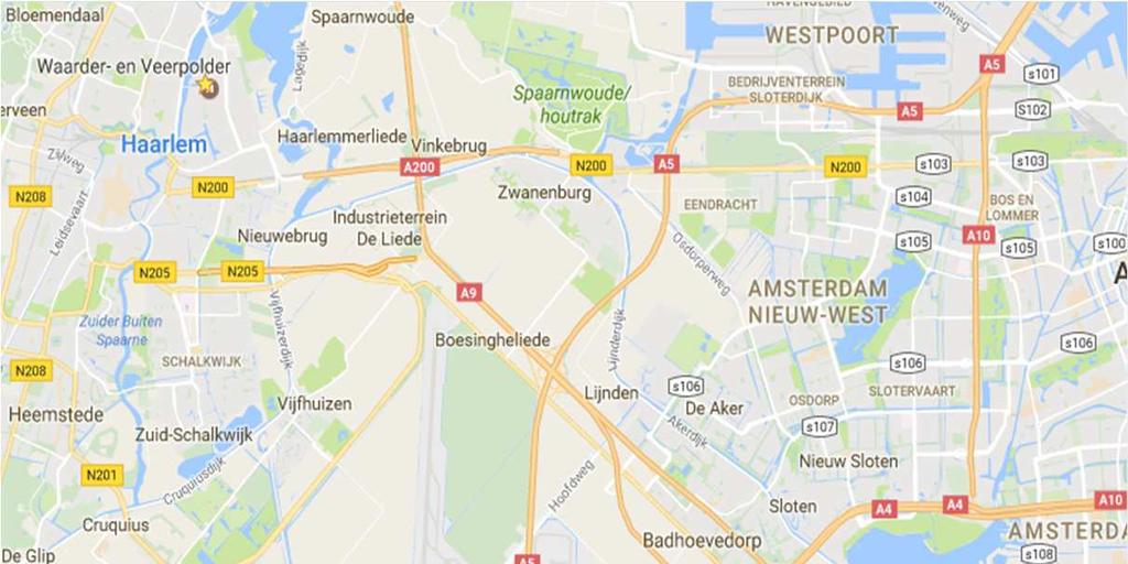 Huisvesting Twee nieuwe vestigingen, twee bestaande Schiphol, Cateringweg