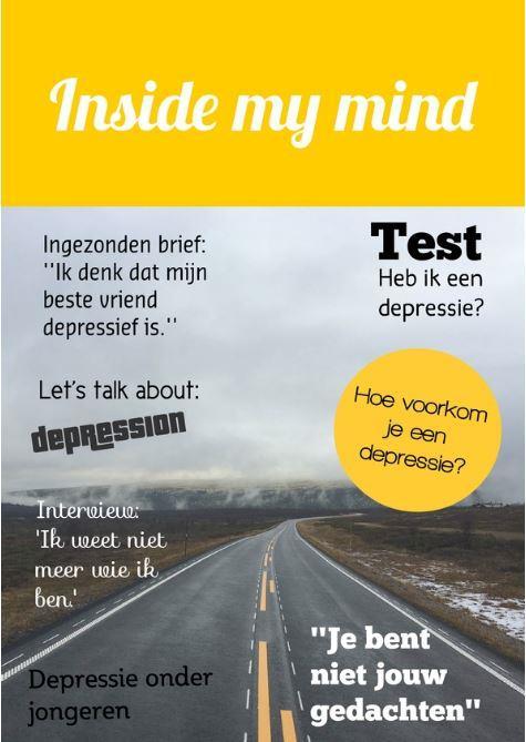 OPDRACHT Doel Je maakt samen met drie klasgenoten (groepjes van 4) een voorlichtingstijdschrift over het