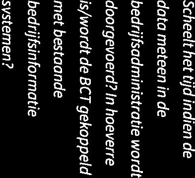 Dit in verband met verantwoordingsverplichtingen die niet via de BCT aangeleverd kunnen worden (zoals de registratie van financiële afdrachten bij eigen bijdrages bij WMO-vervoer, of veranderingen in