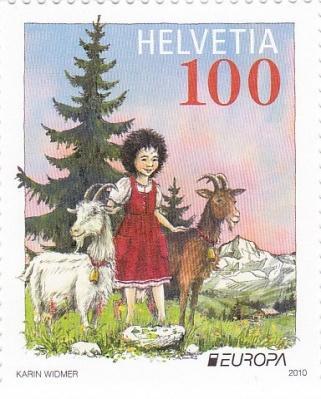 In Heidi van de Zwitserse Johanna Spyri, brengt een meisje ver van huis haar jeugd door in