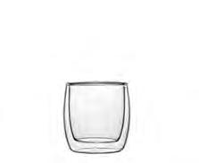 Glas De karaf Ypsilon van 0,25 of 0,5 liter zijn ook geschikt om nootjes in te serveren. Een originele manier van presenteren en zeer hygiënisch. Koffie & thee Karaf Dubbelwandig amuseglas, 11 cl.