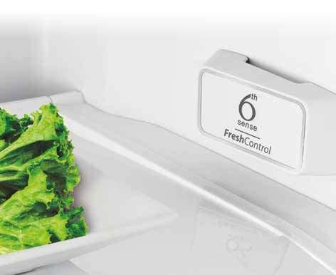 om voedsel vers te houden, van Direct Cooling en NoFrost technologieën tot 6 TH SENSE FreshControl. 6 TH SENSE technologie.