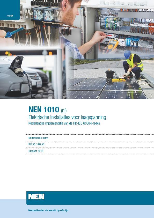 LVDC installatienormen NEN 1010 Basisbescherming