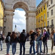 De leerlingen kiezen uit een gevarieerd aanbod van steden zoals bijvoorbeeld Praag, Londen, Madrid, Barcelona of Lissabon.