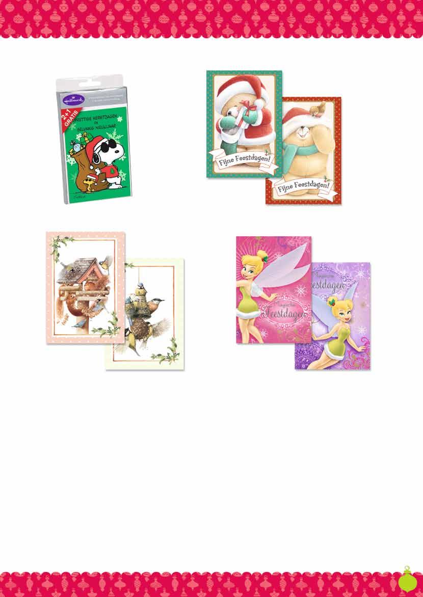 Character Hanging Boxes 4,50 2+1 gratis Vrolijke collectie hangpakjes waarin alle characters terug te vinden zijn, zoals: Cars, Princess, Tinkerbell, Hello Kitty, Kabouter Plop, Maya de Bij, Snoopy,