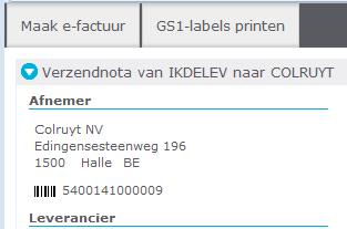 Stap 3: Het bericht verzenden Welke werkwijze u ook gekozen hebt (de manuele of automatische aanmaak), uiteindelijk komt u terecht in hetzelfde vertrouwde scherm met de gedetailleerde opmaak van het