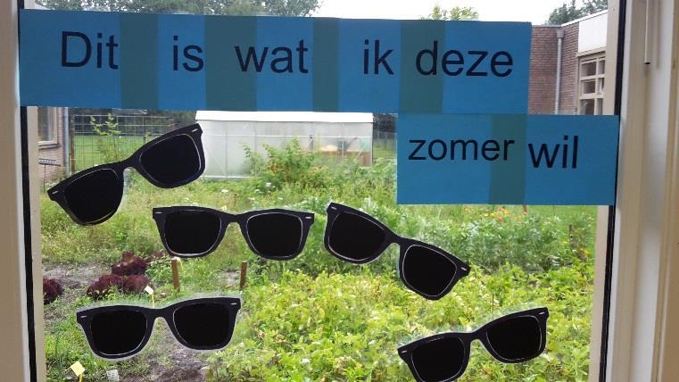 gekeken, gedichtjes geschreven en