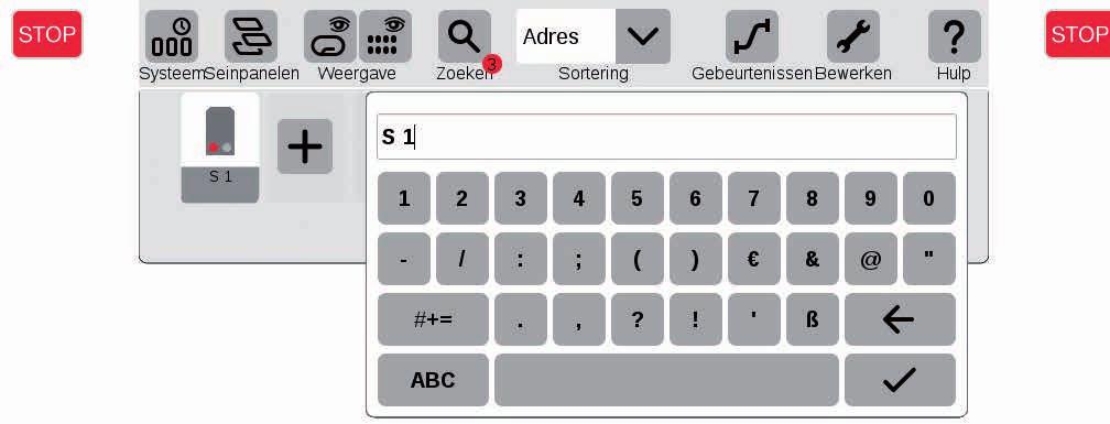 het veld Contactnr. in. Type van de S88 terugmeldcontacten kiezen: In het afrolmenu Type kiest u het type van het gebruikte terugmeldcontact: contactrail, reedcontact of schakelrail.