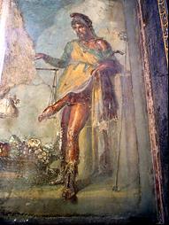 wonder dat een god als Priapus belangrijk was. Deze god symboliseerde vruchtbaarheid en hij zou een huisgezin beschermen tegen jaloezie of het kwade oog. Daarom stond zijn beeld vaak voor de deur.