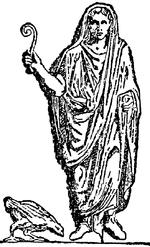 bij de Etruscen: Etrusca disciplina. Overigens is van haruspex (lever/ingewandschouwer) haru- ook oorspronkelijk Etruscisch: hira- ingewand, lever.