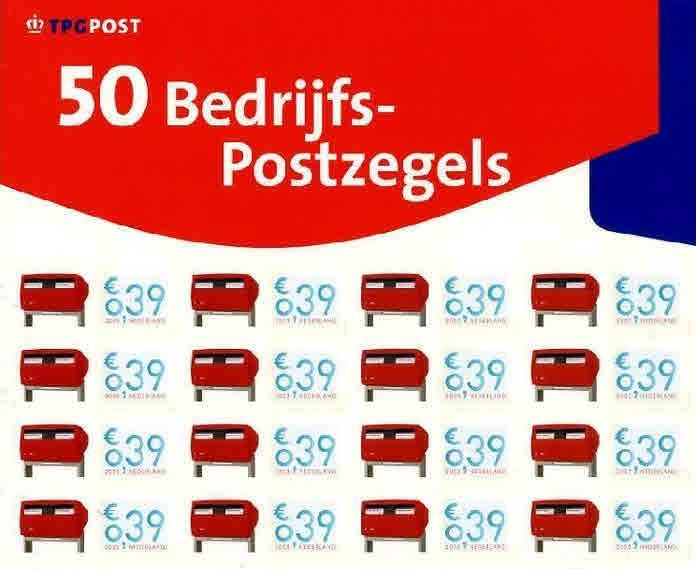 2003,2 oktober BEDRIJFSPOSTZEGEL