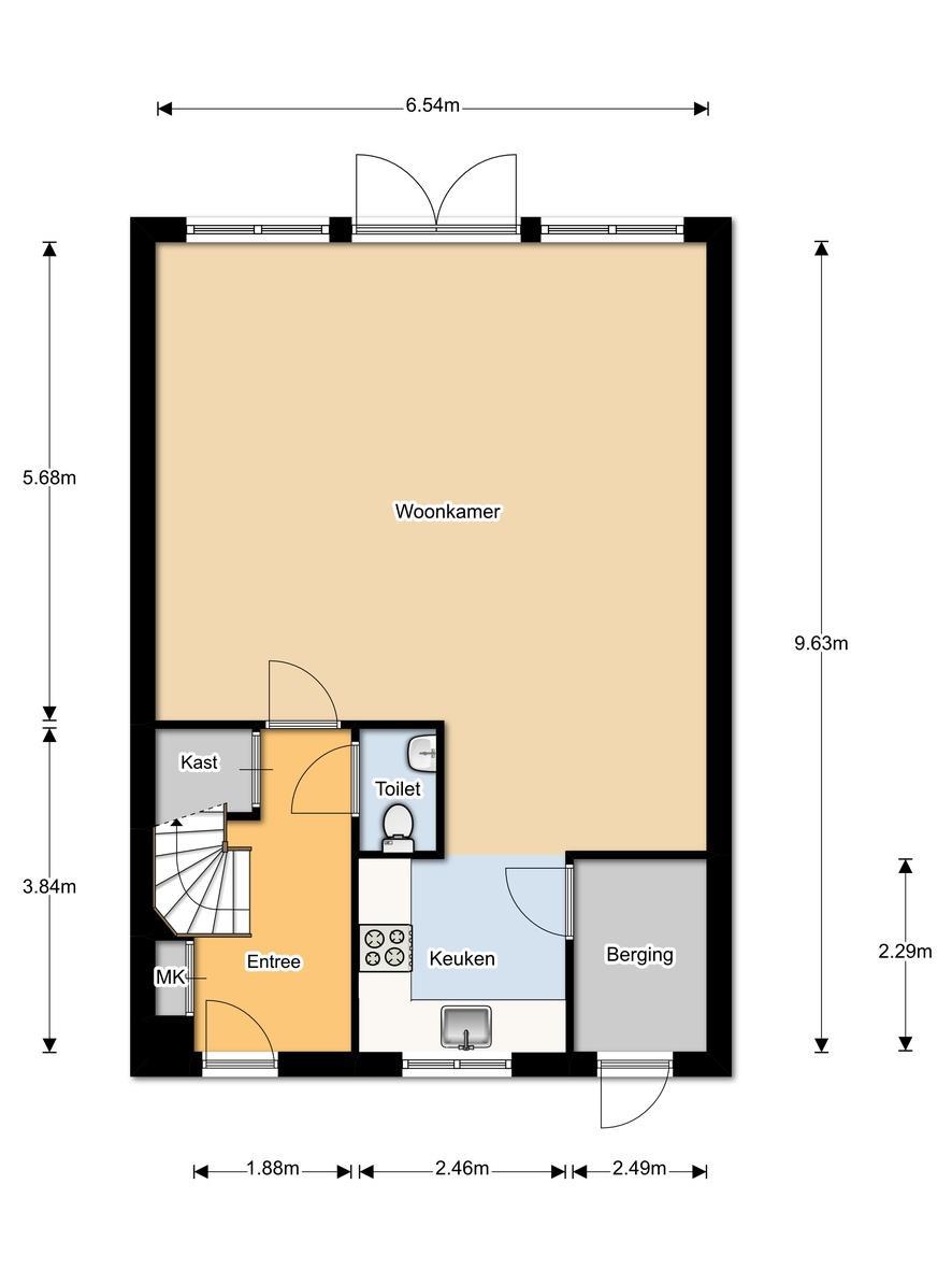 Aan deze plattegrond kunnen geen rechten worden ontleend.