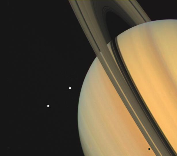 Het Saturnus systeem Ook een uitgebreid
