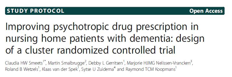 PROPER (PRescription Optimization of Psychotropic