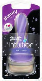 KLAAR VOOR DE ZOMER Wilkinson Intuition Dry Skin biedt een