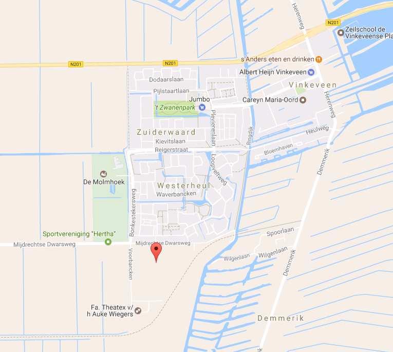 3. Het project 3.1 Locatie/ Wijk Water, gezelligheid en weidse polders. Dat is in een paar woorden Vinkeveen. De plaats ligt tussen Amsterdam en Utrecht.