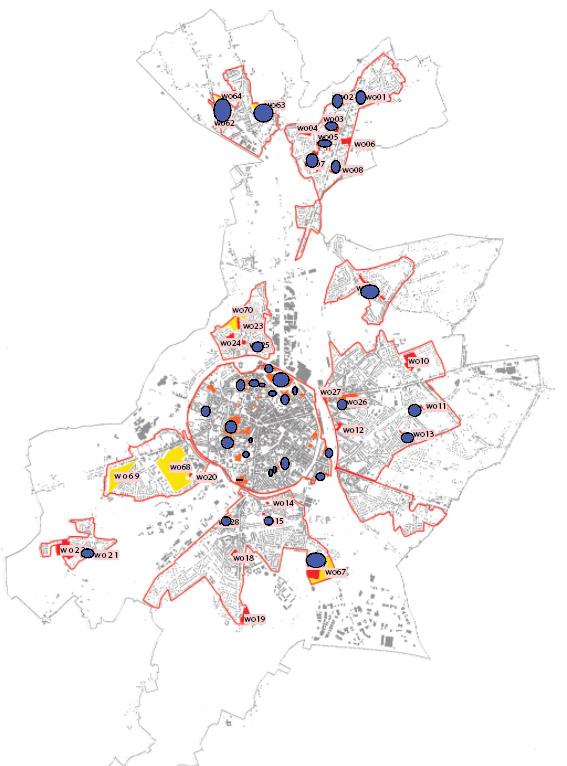 Herziening RSL2 Ontwerp 7 maart 2017 Potentiële ruimte voor bevolkingsgroei in Leuven en haar woningmarkt De bestaande ruimtereserve binnen de Leuvense woonkernen Ruimte binnen de vroeger