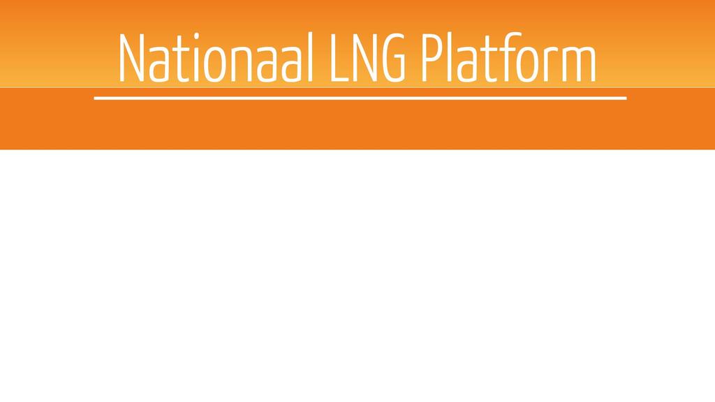 Kwantitatieve verkenning van het potentieel voor LNG in