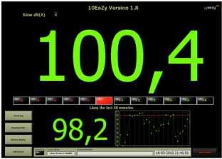 geluidsmeter voor een 1 A 3 5 6 50 ja indicatieve geluidsmeting B 5 6 10 50 geen logbestanden batterij 9v.