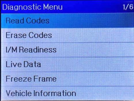 3) Ondersteunt opvraag van meerdere soorten foutcodes: generieke codes, lopende codes en fabrikantspecifieke codes. 4) Geeft de status van de emissietest weer.