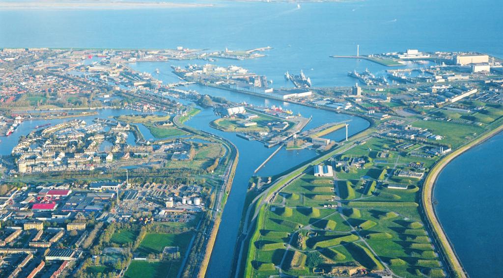 Kop van Noord-Holland: Building with Nature De haven van Den Helder heeft een belangrijke rol in relatie met de economie in de Kop van Noord Holland, natuurwaarden en waterveiligheid.