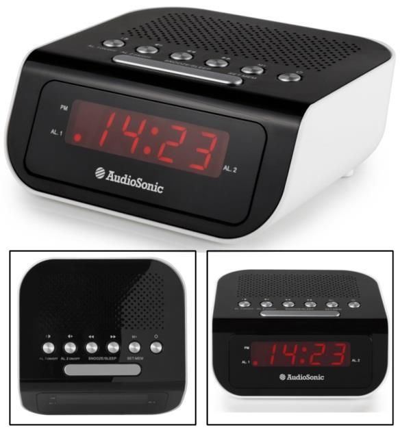 8-10 Set Dimelec CLOCK RADIO klokradio pll fm radio,