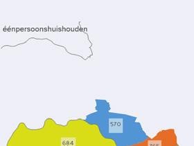 2) De tarieven voor riool- en afvalstoffenheffing liggen in alle Land van Cuijk gemeenten onder het landelijk