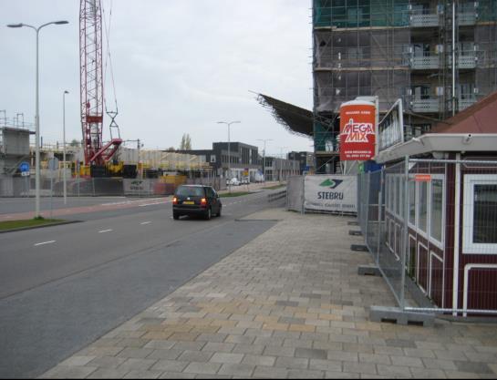 Het collegebesluit dat genomen wordt heeft betrekking op dit deel van de sterfietsroute.