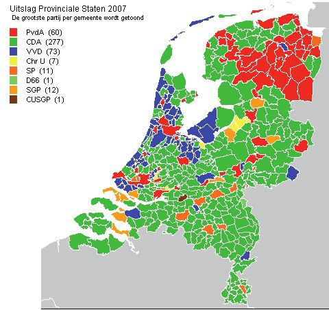 21 Figuur 3 Grootste partij per gemeente 3.3 Blanco/- ongeldige stemmen De Kieswet maakt geen onderscheid tussen blanco en ongeldige stemmen.