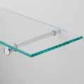 Glas 6- Paneel 38-42 TZ4 Referentie nikkel mat SUP14382NM Regelbaar van +3 tot -3 mm, muurbevestiging met drevel, met