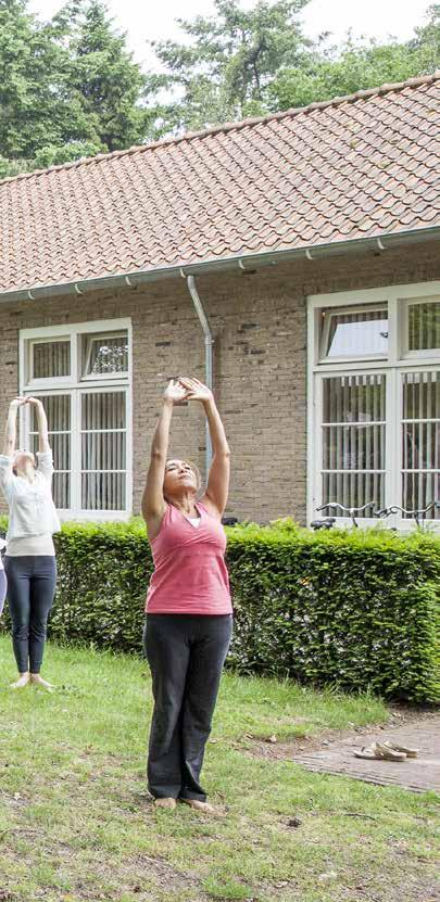 Locatie 61 De Saswitha Yoga Opleiding is gevestigd in het midden van het land. Net buiten Bilthoven, ten noordoosten van Utrecht.
