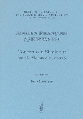 Uitgave partituur Servais Concerto In de Flemish Music Collection brengt uitgeverij Jürgen Höflich uit München sinds eind 2005 directiepartituren uit in klein formaat (zogeheten Study-Scores ) van