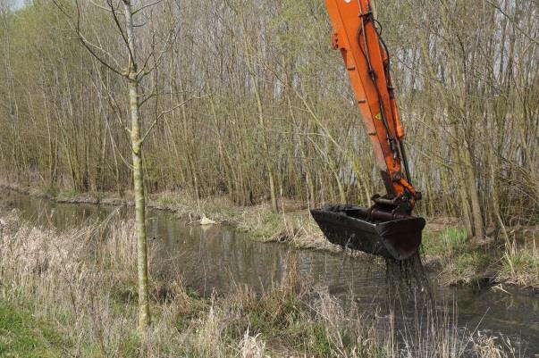 4: Dorpsbeek dieper maken Uitdiepen van tracé tussen einde