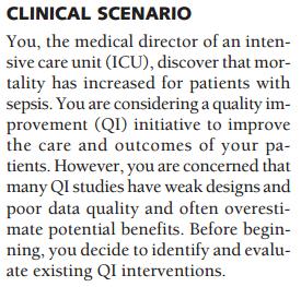 Toekomst Fan E, Laupacis A, Pronovost PJ, Guyatt GH, Needham DM. How to use an article about quality improvement. JAMA.