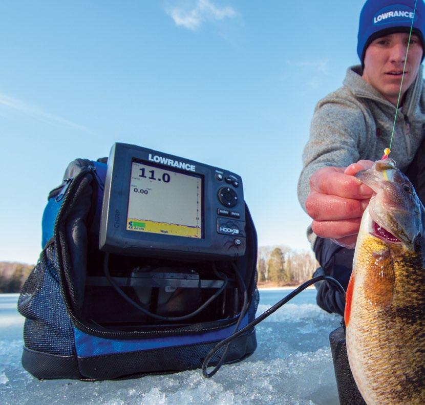 ICE MACHINES Ice Machines van Lowrance en het vier seizoenen-pakket beschikken over kleurendisplays met hoge resolutie en betrouwbare Lowrance-sonartechnologie.