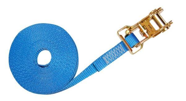 Sjorband 25 mm 750 1500 dan Sjorband 1-delig Sjorband 2-delig voorzien van haken Toepassing: Materiaal: Vastzetkracht: Bandbreedte: