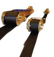 Uitvoering eindloos of met aan beide zijden lussen / aansluitmiddelen Sjorbanden: Bandbreedtes in 25 / 35 / 50 / 75mm.
