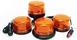 ledflitsers serie B16 dual voltage 12/24 V - ip 67 E6-R65 gekeurd, 3 puntsbevestiging naar ISO norm of staafbevestiging din