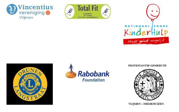 Sponsors en donateurs Stichting