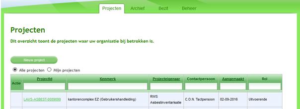 4. Log in met uw eherkenningaccount (gebruikersnaam en wachtwoord) U ziet het volgende scherm: U