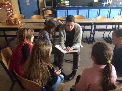 Op donderdag 24 november konden de kinderen hun talenten laten zien in de musical met als titel De meester slaat