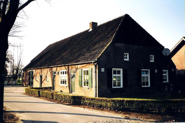 Dochter Kim betrok toen samen met Leon Vulders het voorhuis.