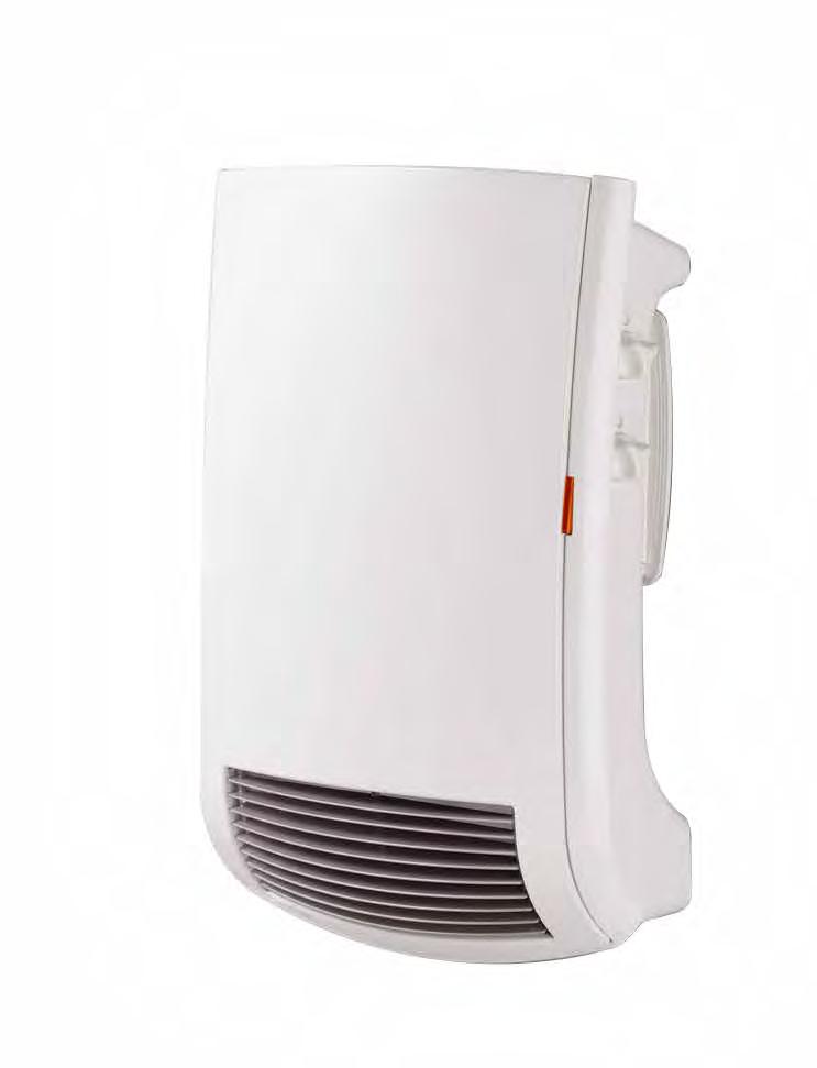 Uw badkamer bereikt met deze elektrische Fan Heater razendsnel de gewenste temperatuur en behoudt deze tot de ingestelde tijd voorbij is. Daarna handhaaft uw kachel de ingestelde omgevingstemperatuur.