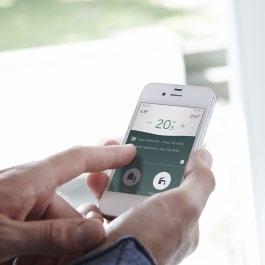 vsmart: slimme thermostaat Met handige app Op afstand de kamertemperatuur regelen met uw mobiele telefoon of tablet?