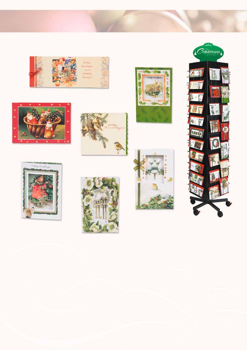Marjolein Bastin Christmas Cards 49-vaks 340032 49-vaksmolen h 169 cm - Ø 49 cm De bekende tekeningen van Marjolein Bastin sieren ook dit jaar uw Kerstcollectie.